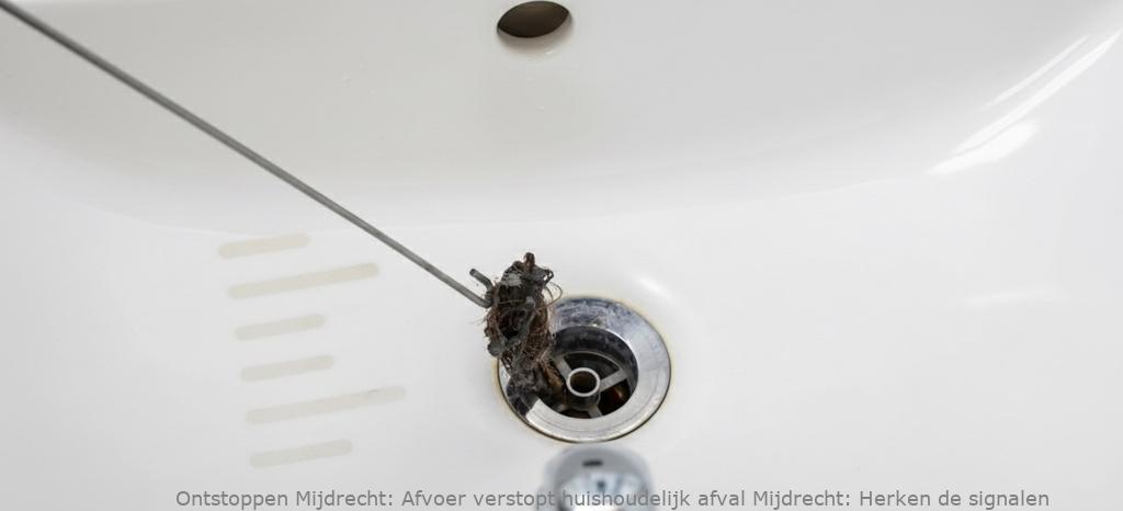 Afvoer verstopt huishoudelijk afval Mijdrecht: Herken de signalen