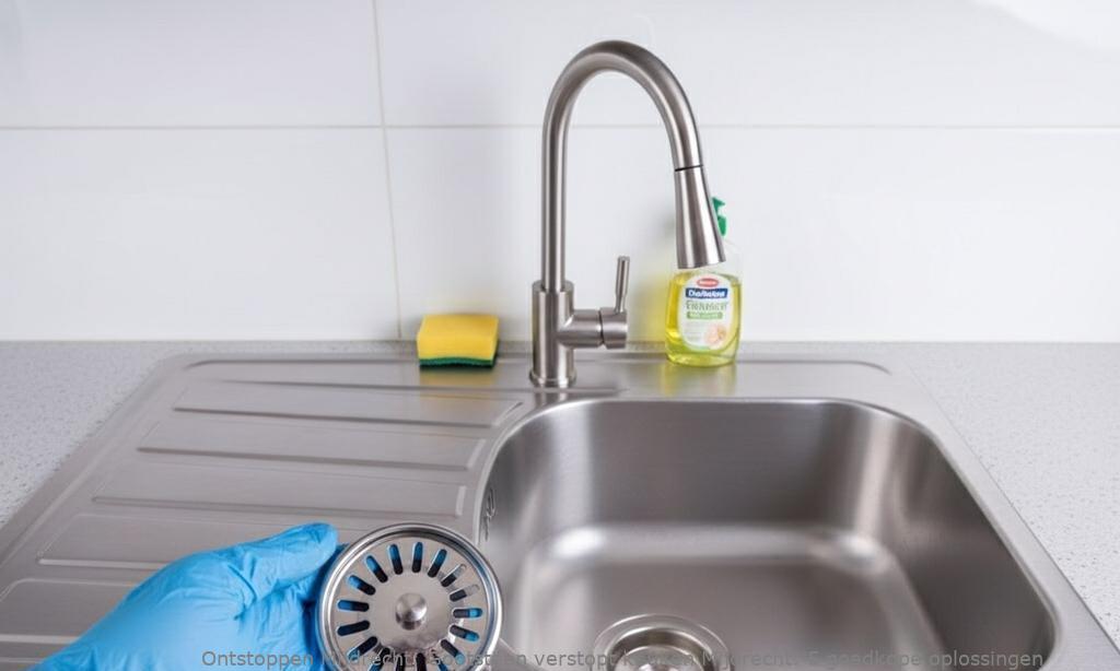 Gootsteen verstopt keuken Mijdrecht: 5 goedkope oplossingen