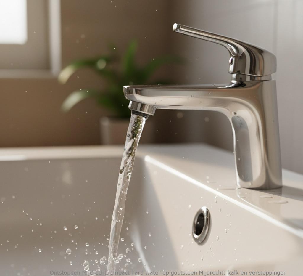Impact hard water op gootsteen Mijdrecht: kalk en verstoppingen