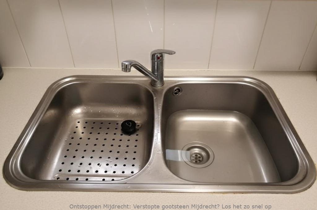 Verstopte gootsteen Mijdrecht? Los het zo snel op