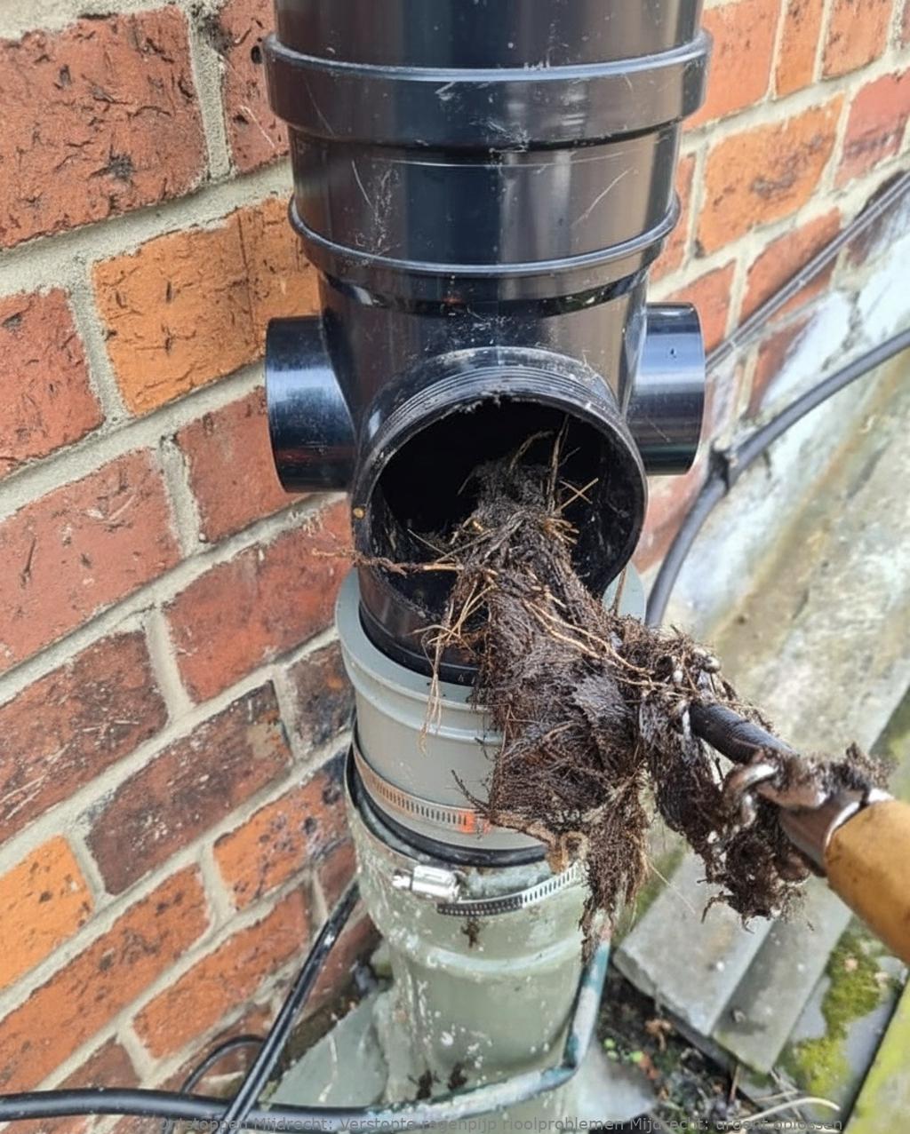 Verstopte regenpijp rioolproblemen Mijdrecht: urgent oplossen
