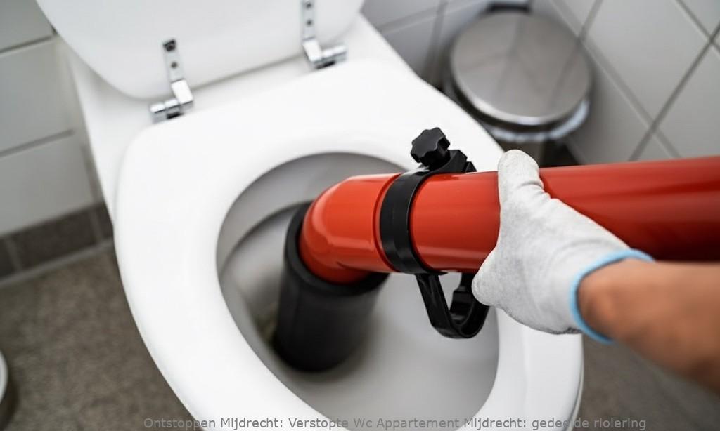 Verstopte Wc Appartement Mijdrecht: gedeelde riolering