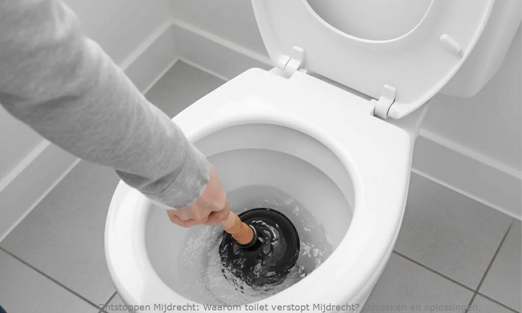 Waarom toilet verstopt Mijdrecht? Oorzaken en oplossingen